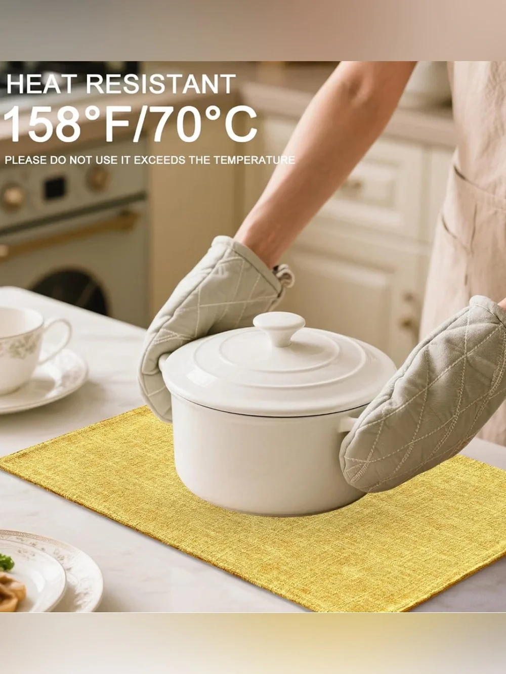 Cotton Linen Dining Placemats